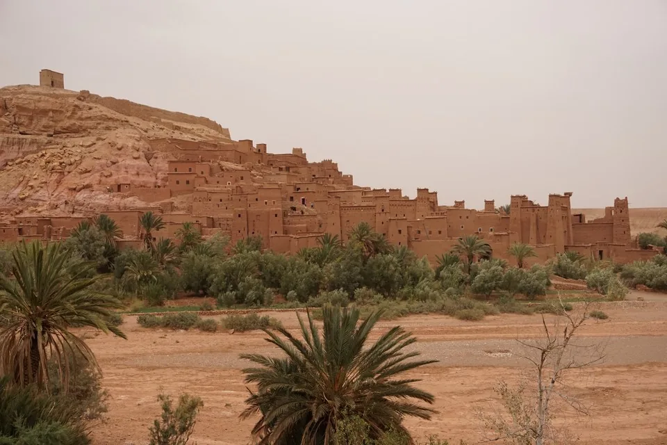 Le ksar fortifié d'Aït Benhaddou au patrimoine mondial de l'UNESCO